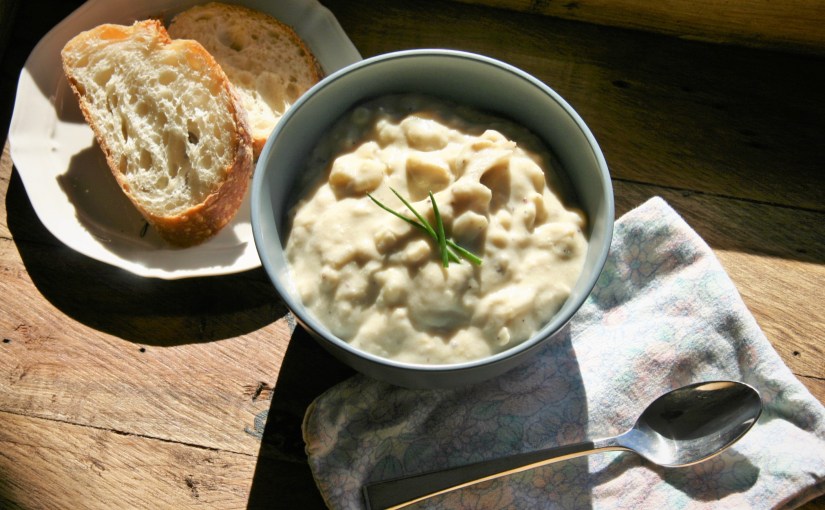 Vegan Corn and Potato&nbsp;Chowder
