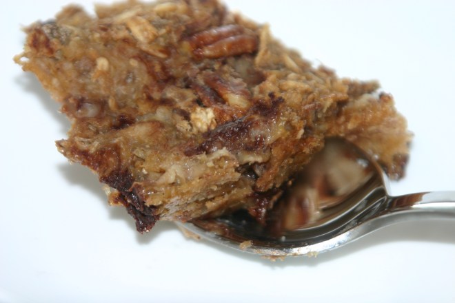 Vegan Banana, Walnut, Chocolate Chip Baked Oatmeal