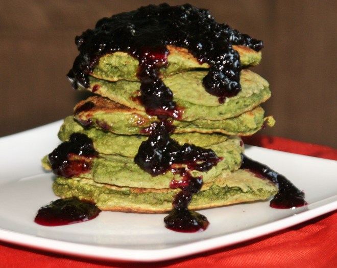 Vegan Halloween Pancakes