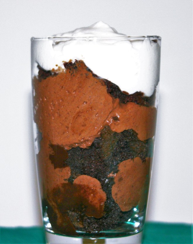 Aquafaba Chocolate Mousse Parfait