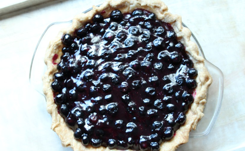 Fresh Blueberry Pie&nbsp;(Vegan)