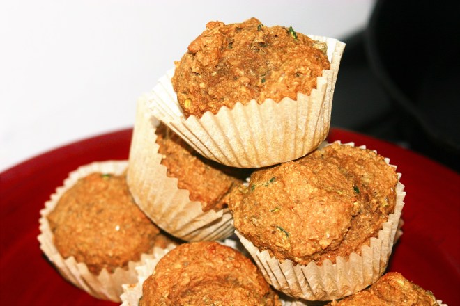 Pumpkin Zucchini/Carrot Muffins