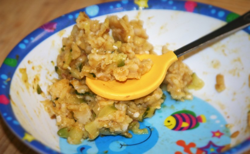 Pumpkin Zucchini Oatmeal – Toddler&nbsp;Breakfast