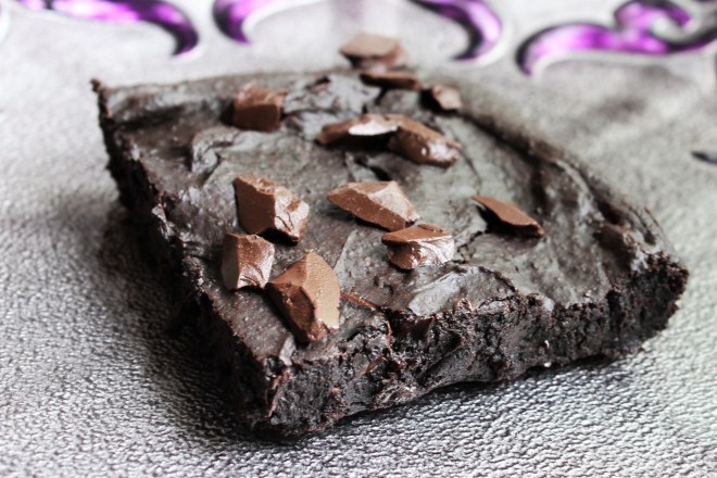 Vegan Gluten Free Black Bean Brownies