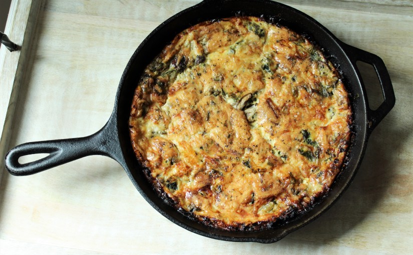 Vegetarian Crustless Quiche