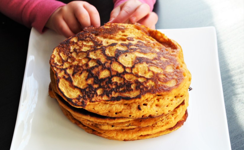 Sweet Potato Pancakes- toddler&nbsp;friendly